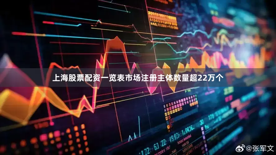 上海股票配资一览表市场注册主体数量超22万个